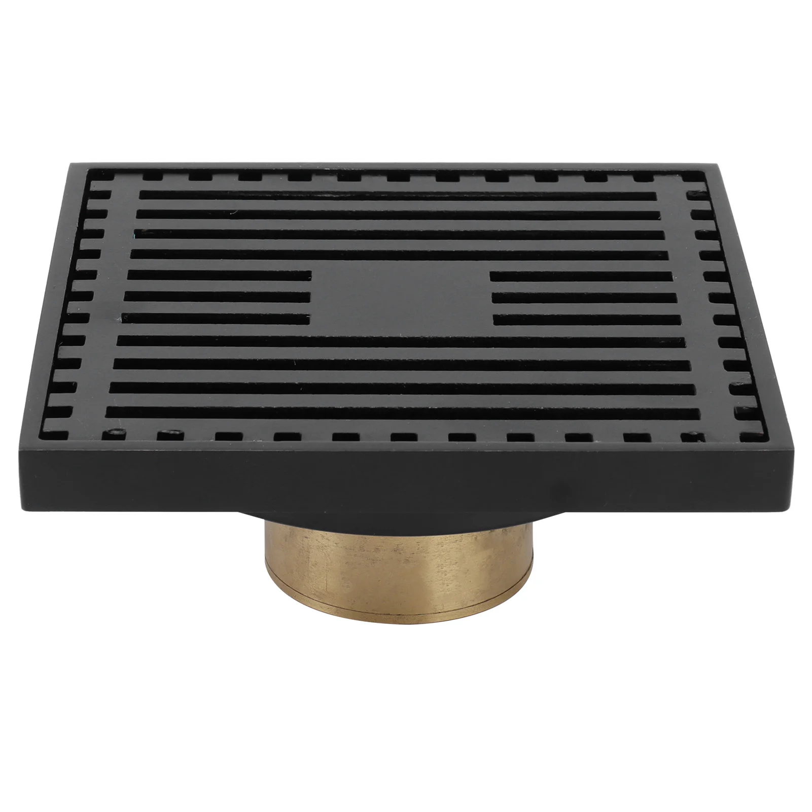 

Floor Drain Highgrade Antique Shower Drain with Filter for Kitchen Bathroom Balcony Black(Shallow Water Type )