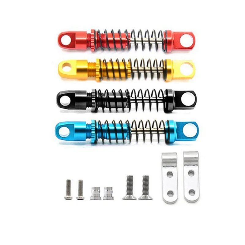 1 комплект для модели автомобиля WPL D12 металлический амортизатор задняя ось