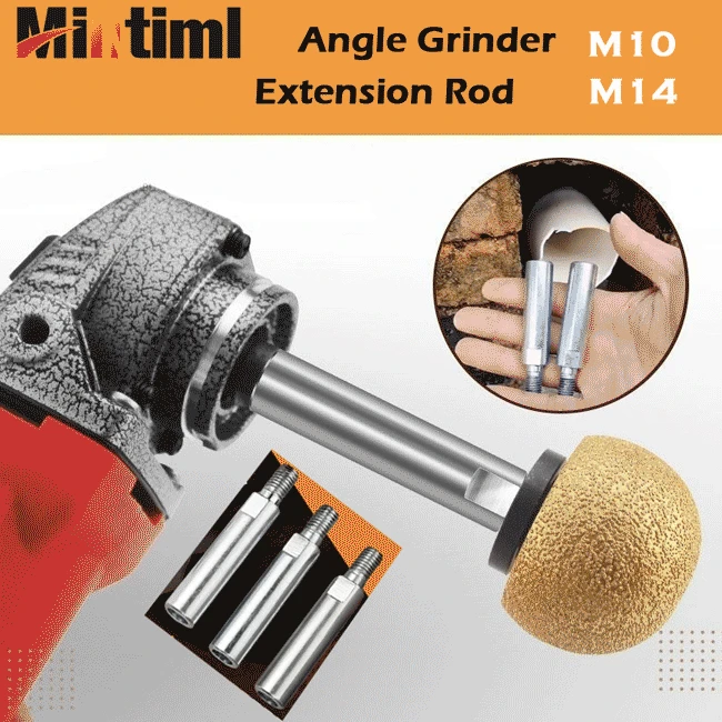 

Удлинительный вал для полировки M10 M14 переходник для коннектора Поворотная угловая насадка для шлифовальной машины Удлинительный вал насад...