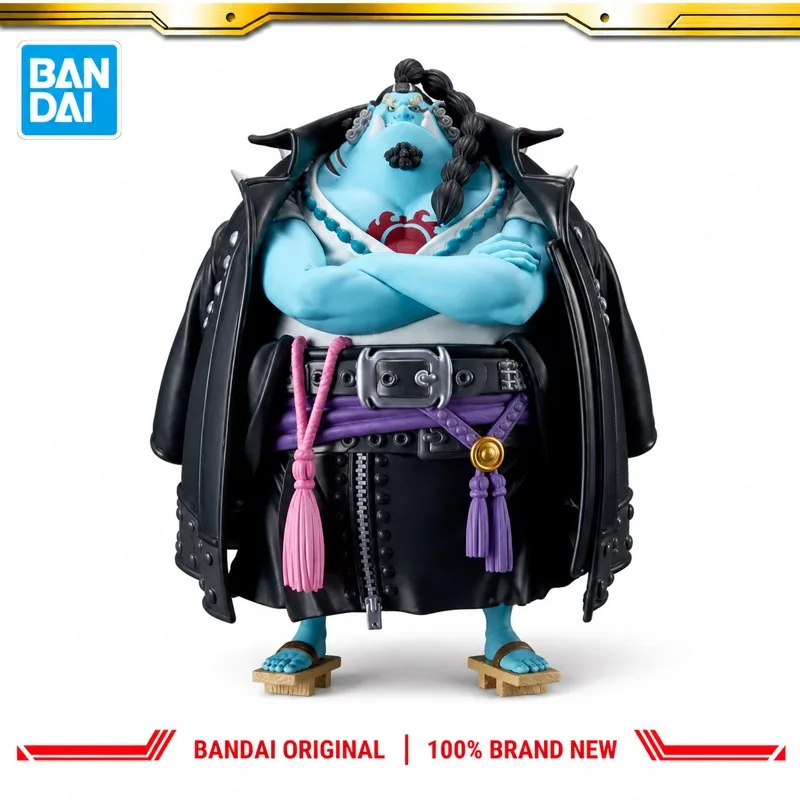 Фото В наличии: Оригинальная фигурка Bandai Banpresto One Piece Jinbei, новая в коробке, модель персонажа аниме, игрушка. №2