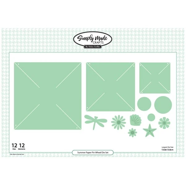 

Summer Paper Pin Wheels Metal Cutting Dies 2021 New Templates DIY Scrapbooking Paper Making Crafts Cuts
