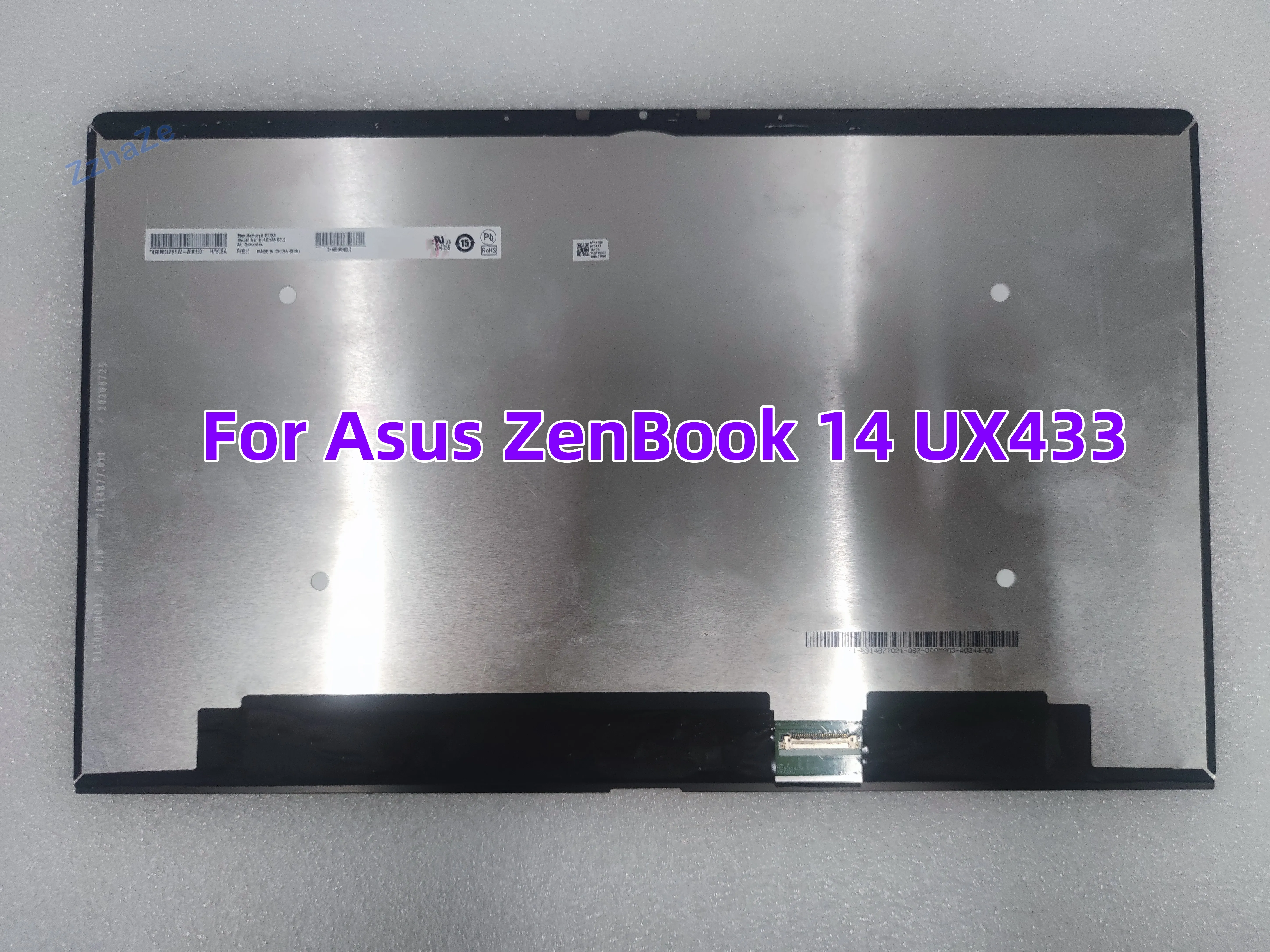 

For Asus ZenBook 14 UX4300 UX433 U4300 UX433F UX433FN Screen LCD Display Assembly panel matrix FHD 1920x1080 14"
