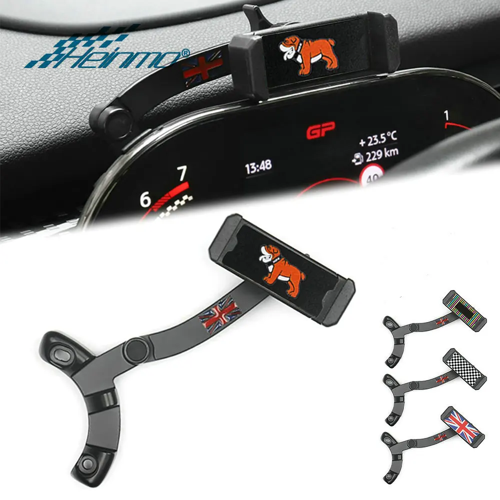 

For Clubman Holder Countryman Fold Phone Accessories Vehicle Tachometer Cell Bracket Cooper 2021 Mobile