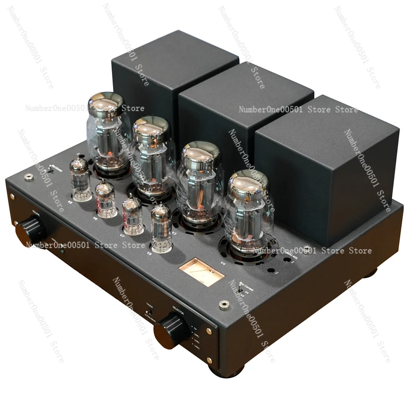 Магнитный ламповый усилитель встроенный KT88 * 4 нажимной вакуумный