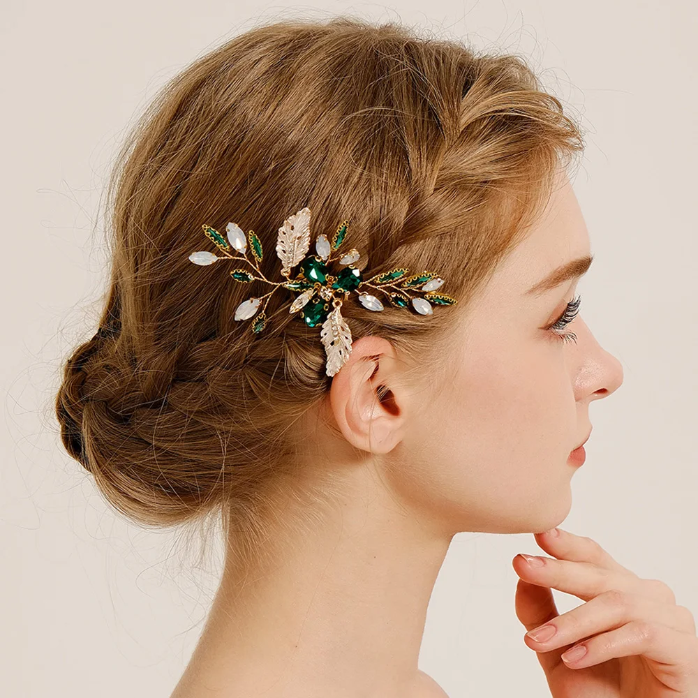 Miallo очаровательные гребни для невесты Rhinstone украшения волос женщин Свадебные