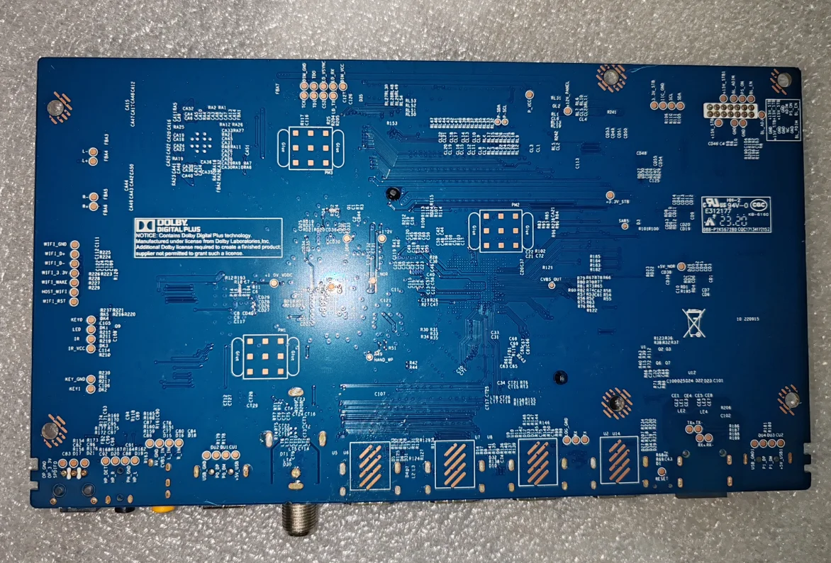 CV817-VH IDF 976866 Б ДМА 7512423 Материнская плата светодиодного телевизора протестирована