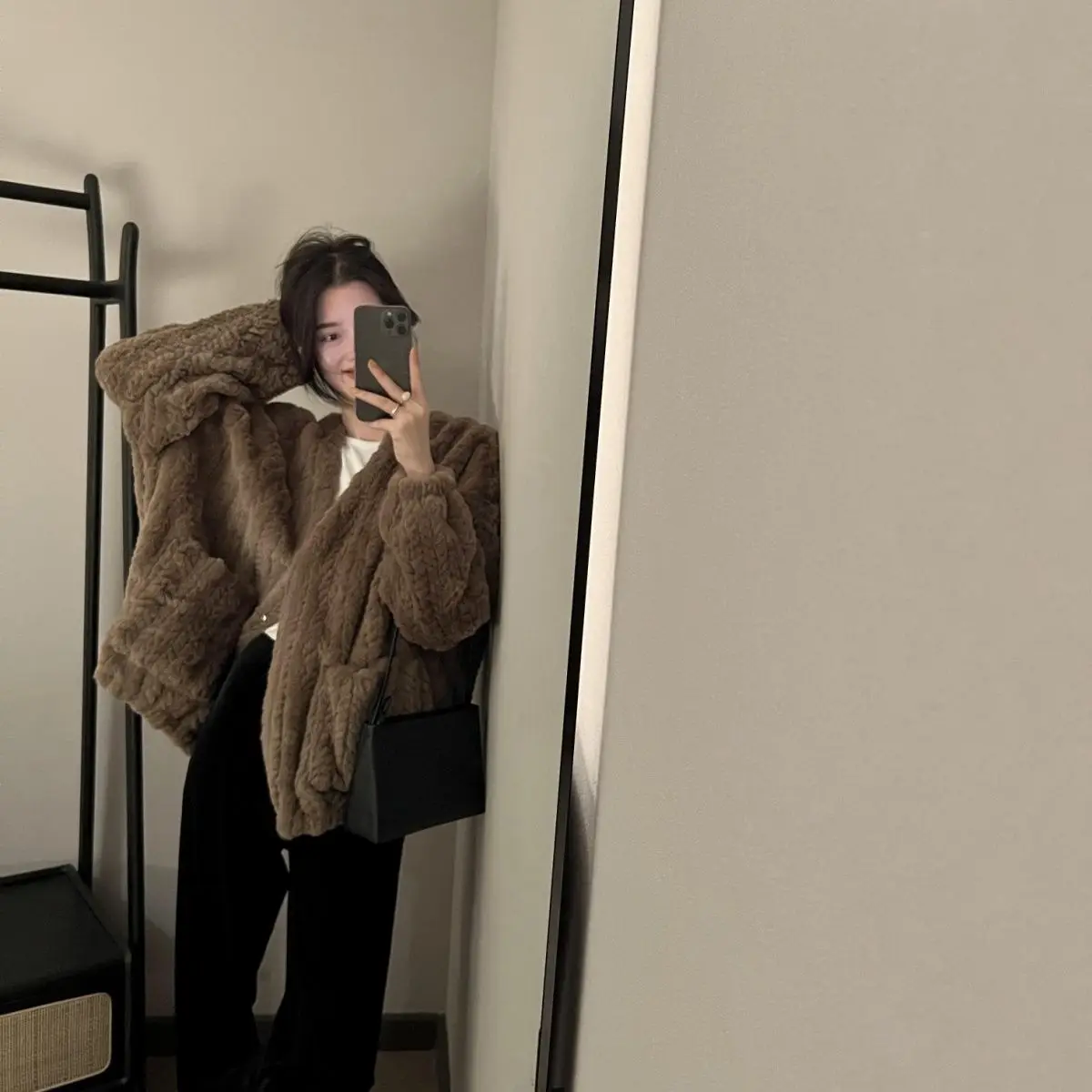 New Winter Coat for Women Faux Fur Coats Korean Lamb Hair Thickened Cardigan Environmentally Friendly Wool Jacket Warm