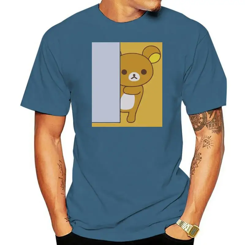 

Майка Rilakkuma Мужская/Женская/мужская с японской мангой, стиль унисекс, 2434