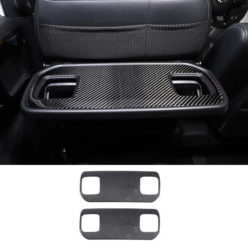 For 2017-2021 Honda N-BOX soft carbon fiber car styling car rear desktop cover sticker car interior protection accessories