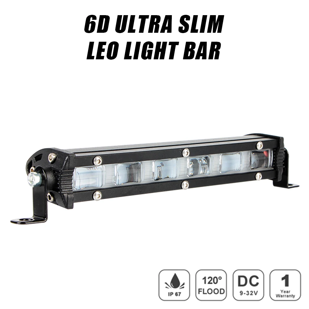 

Прожексветильник светодиодный рабочий, 7 дюймов, 12 В, 24 В, водонепроницаемый