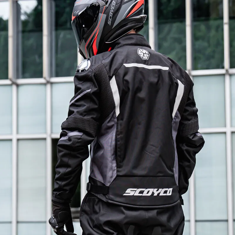 Новая куртка SCOYCO мотоциклетная водонепроницаемая для мотокросса мужская Chaqueta Moto