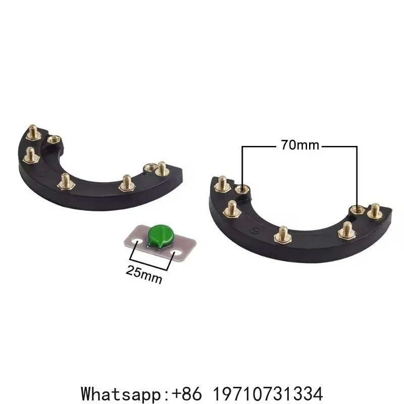Комплект диодных выпрямительных мостов SSAYEC432 LSA432 330-25777 LSA422, трехфазный, полноволновой, с быстрым восстановлением, для генераторов Leroy Somer (art.: 3920da695e174) - 3920da695e174