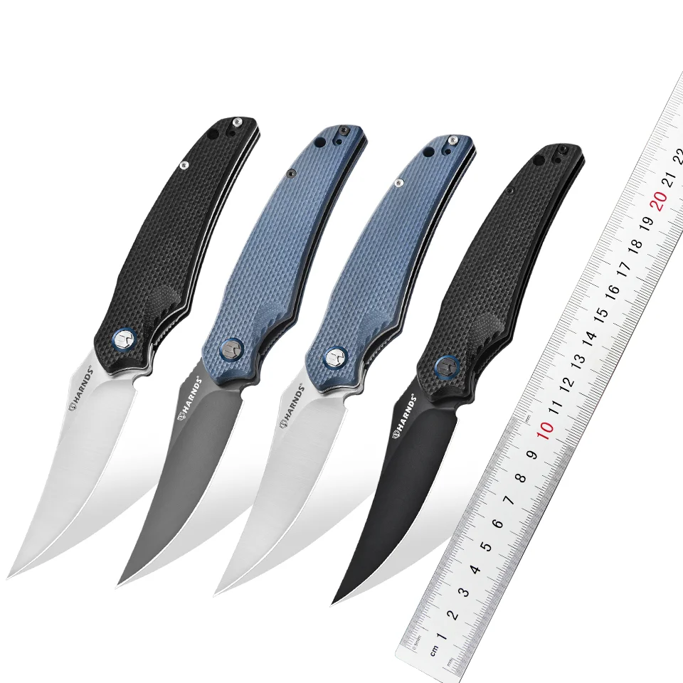 Складной нож Harnds Front Flipper с лезвием D2 и ручкой G10