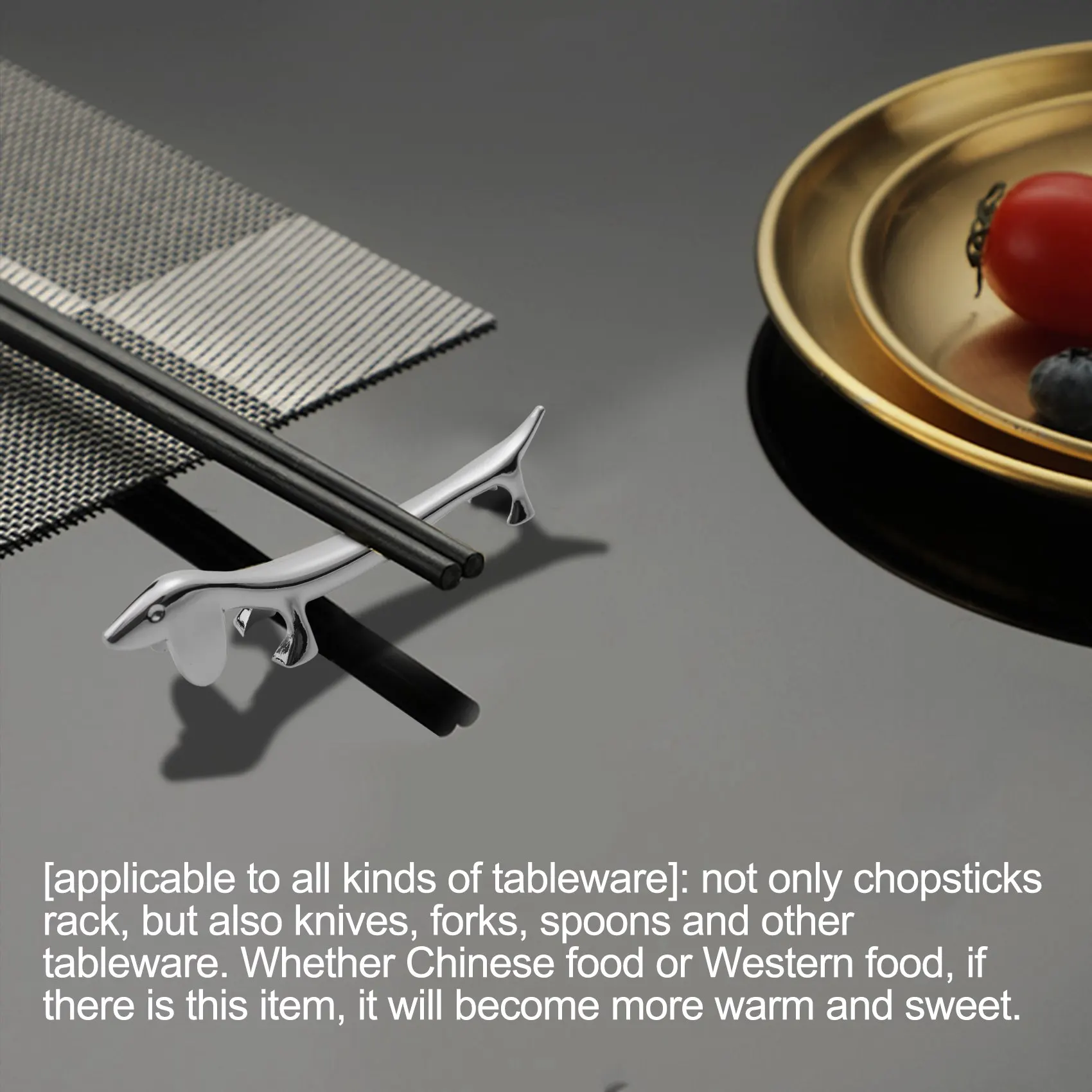 6 шт. подставка для палочек еды держатель маленьких собак такса вилка из