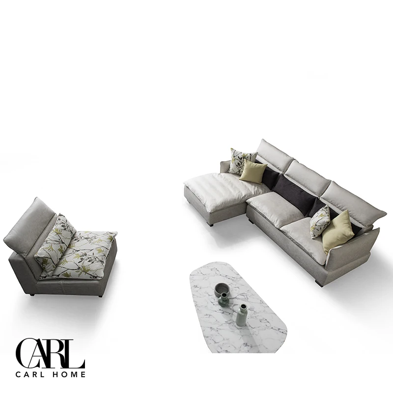 

Cheap Wholesale Sectional Fabric Sofa for Living Room Furniture