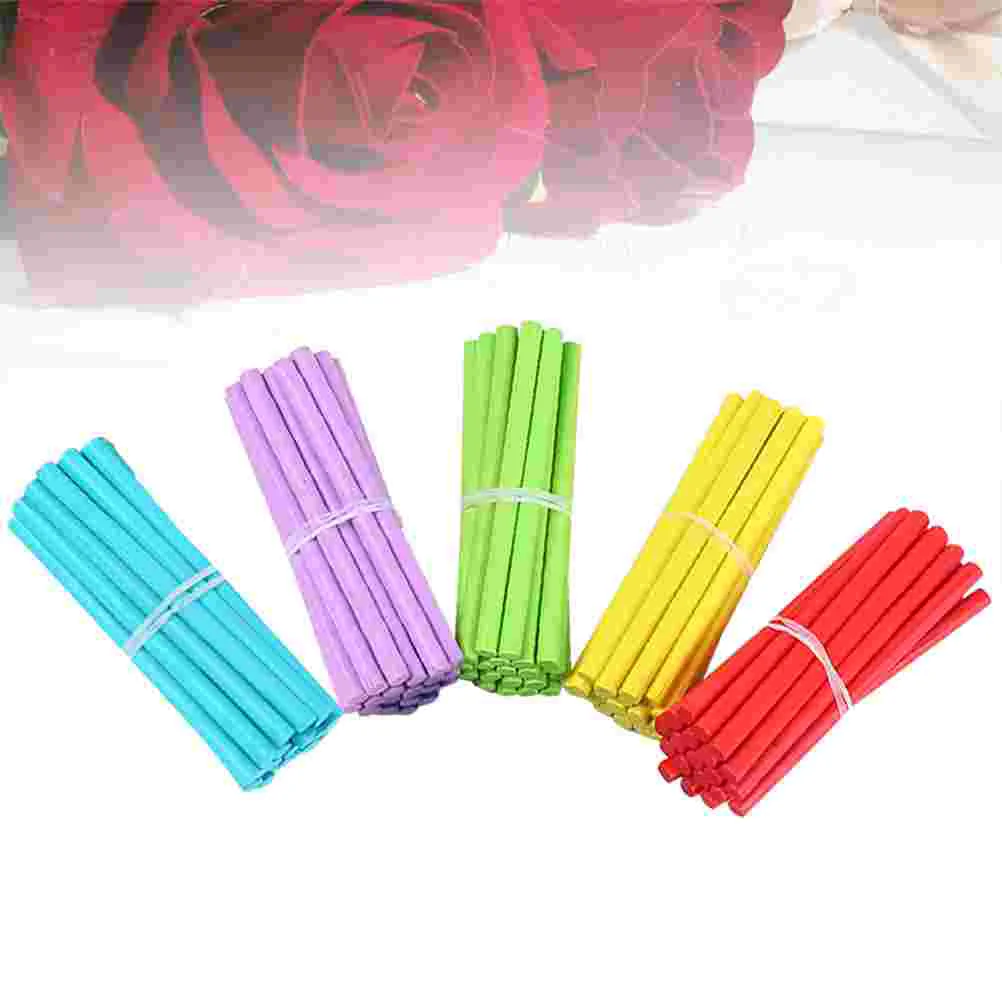 100 шт. красочные математические манипуляции деревянные счетные палочки детские