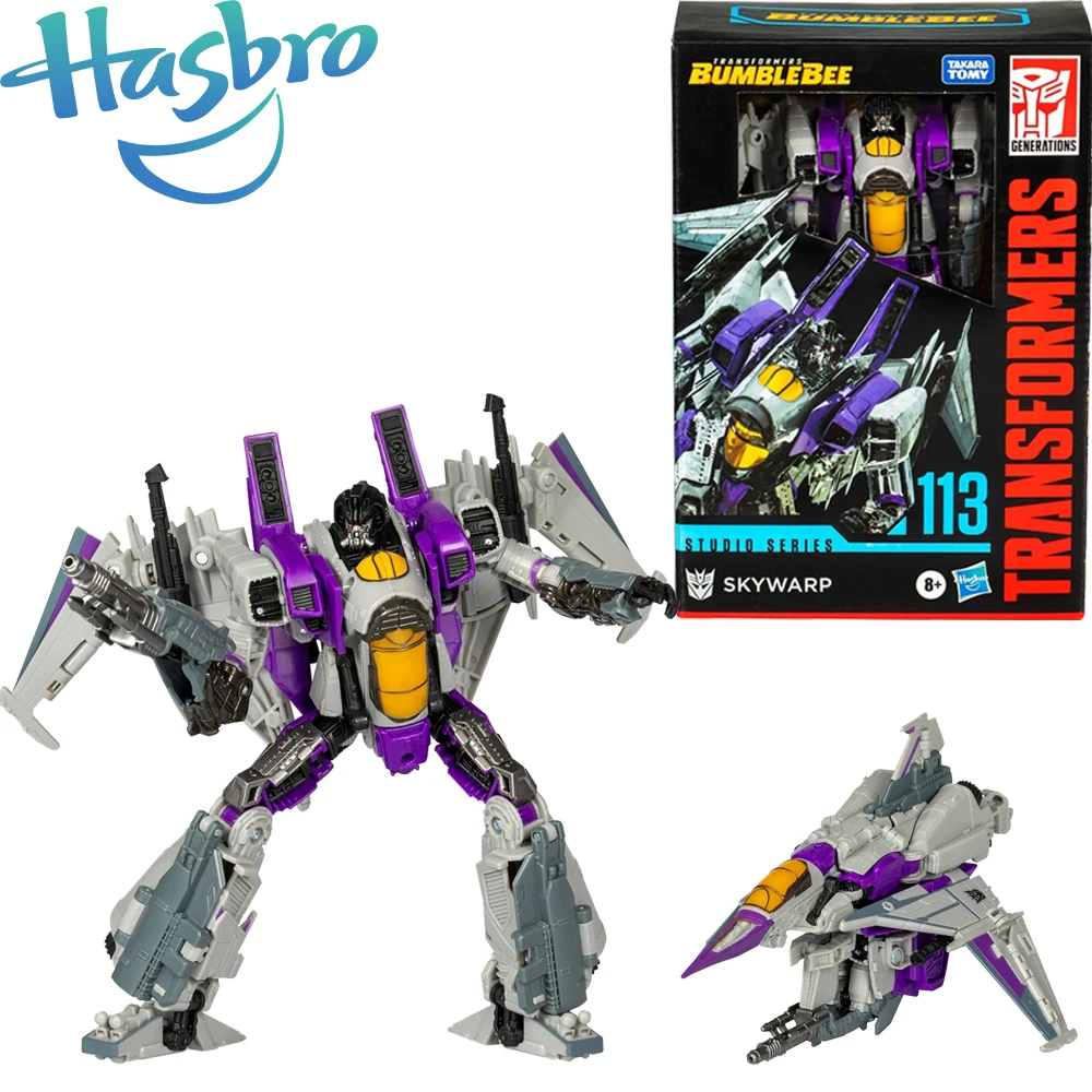 В наличии оригинальные Hasbro Transformers Studio Series 113SS113 Voyager Class Skywarp Коллекционная модель
