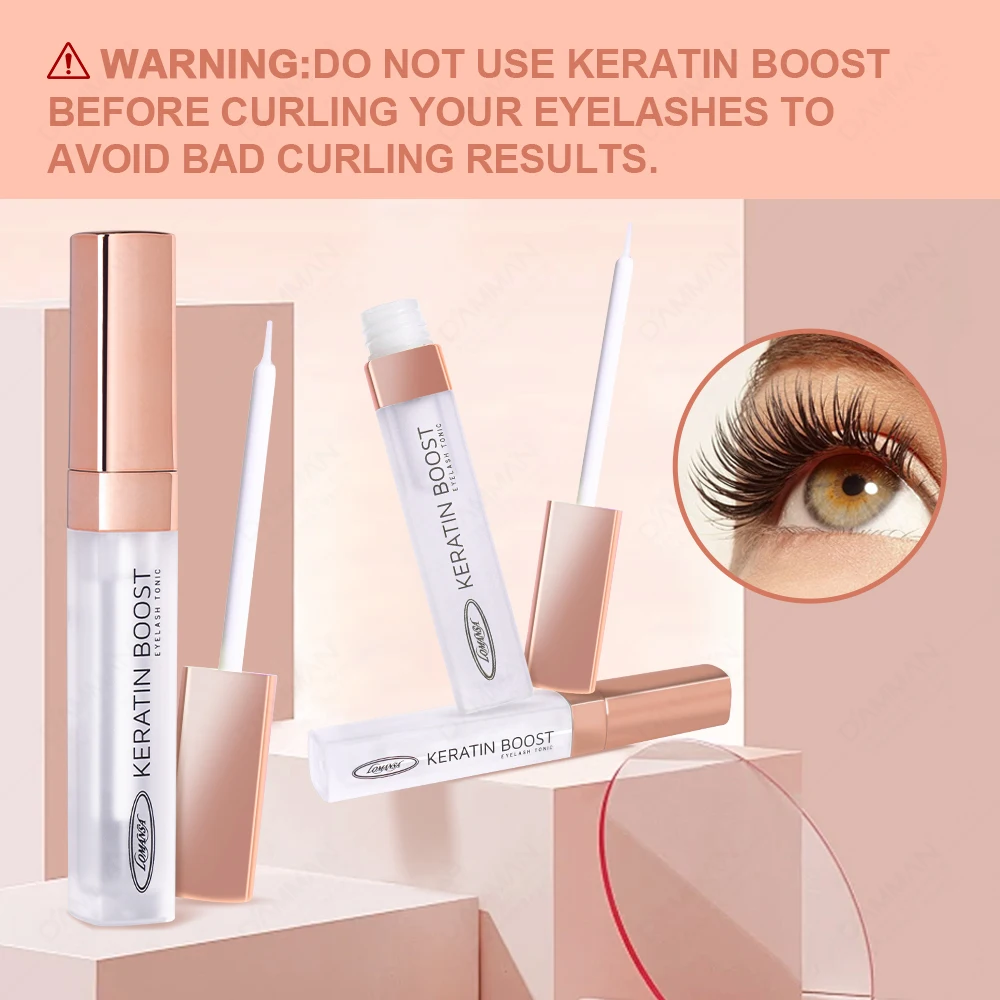 10 бутылок 5 мл Lomansa Keratin Boost профессиональные ресницы завивка лифтинг ресниц
