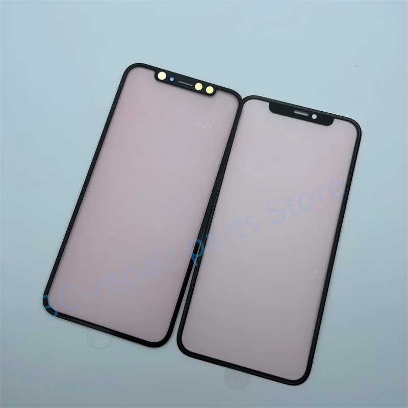 1 компл. Внешнее стекло для переднего экрана Рамка iPhone X XS Max Xr ЖК Внешний объектив