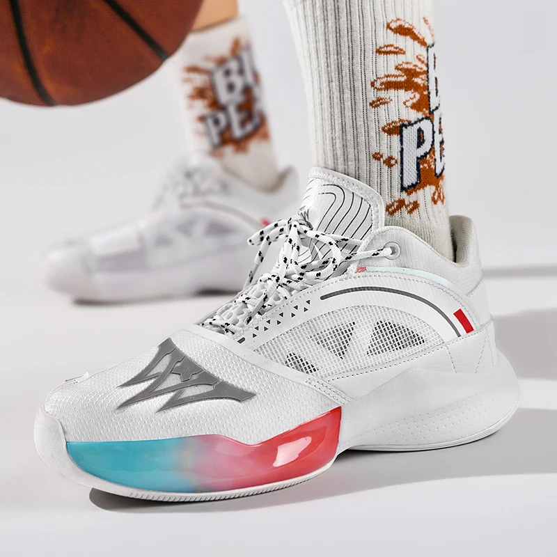New High Quality Basketball Sneakers Men Breathable Non-Slip Training Sports Shoes Wearable Running Basketball Shoes for Men