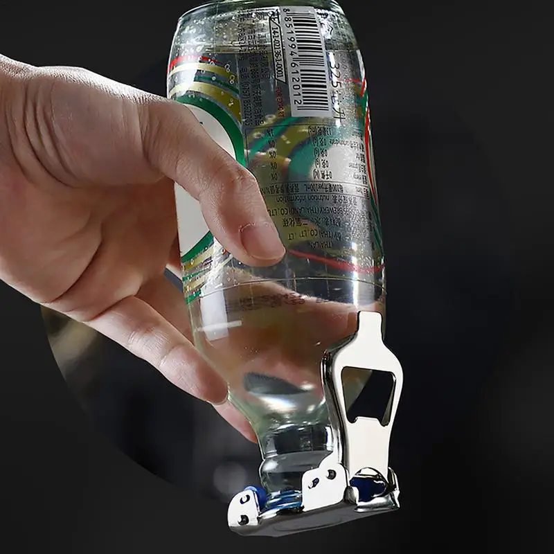 2 в 1 складной нож для пива из нержавеющей стали