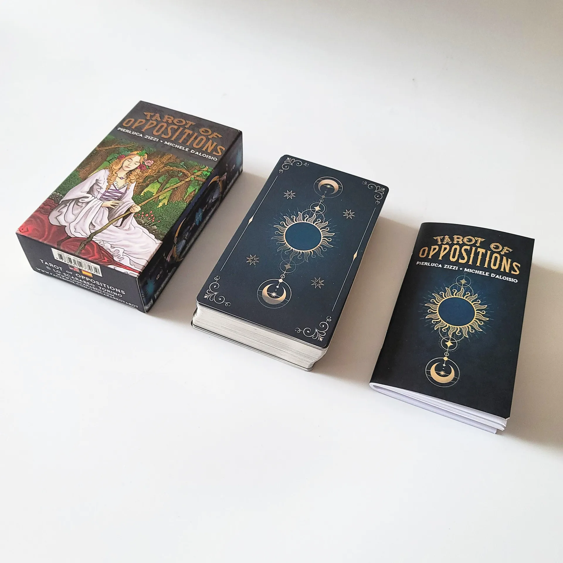 78 Cards Tarot Size12x7cm of Oppositions The Deck for Fate Divination Predict Emotion |