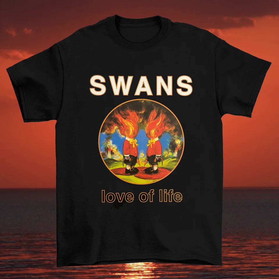 Футболка Swans Band Love of Life Track List полный размер S 5XL BE2770