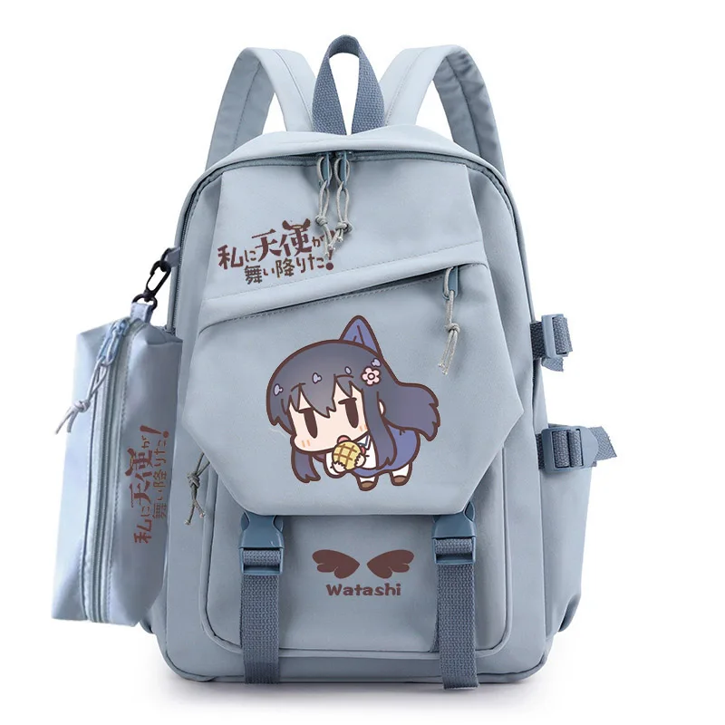 

WATATEN!: «Ангел прилетел ко мне, дорожный рюкзак, многофункциональный вместительный рюкзак, Mochila, школьный рюкзак