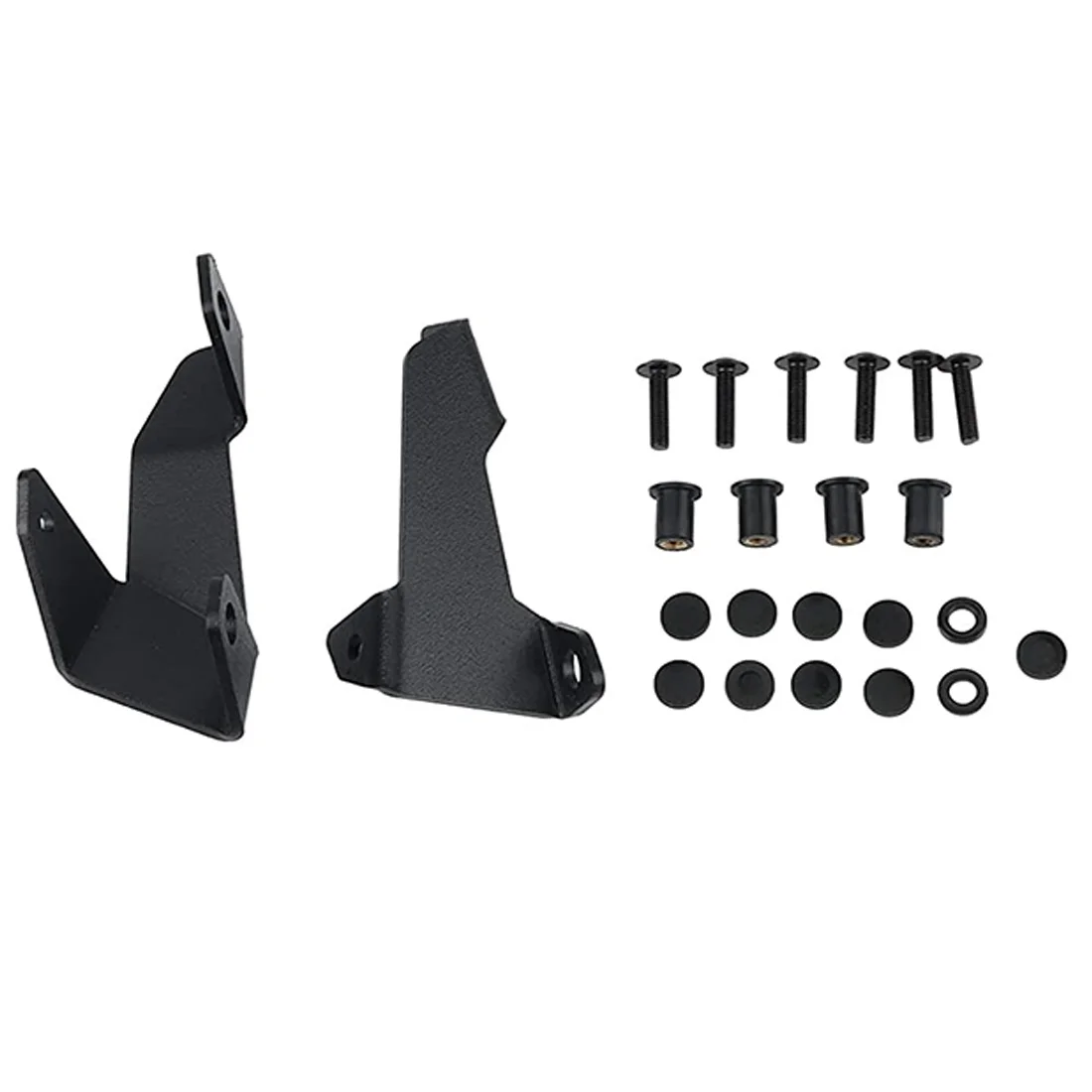 Ветрозащитный экран на лобовое стекло мотоцикла удлинитель ветрового стекла для