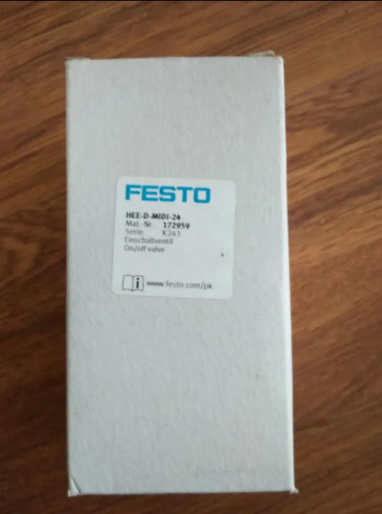 

1PCS Festo HEE-D-MIDI-24 172959 On/Off Valve In Box -New ,