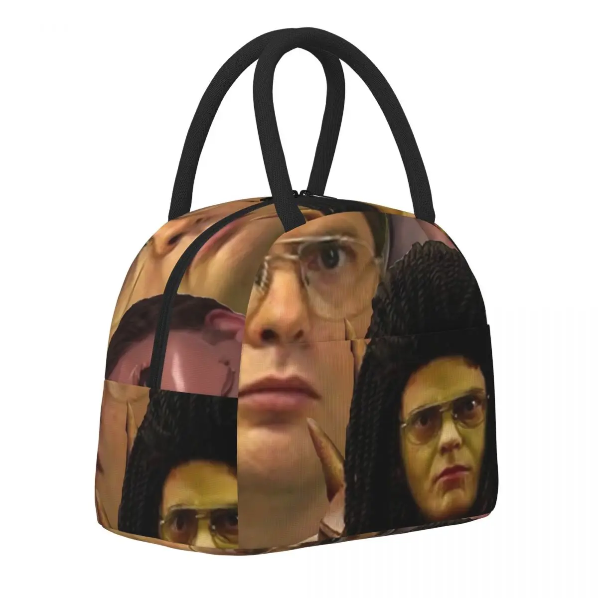 

Женская сумка для ланча Dwight Schrute, Ланч-бокс с забавным принтом, эстетичная уличная сумка-холодильник для пикника, Портативные водонепроницаемые Термосумки для ланча