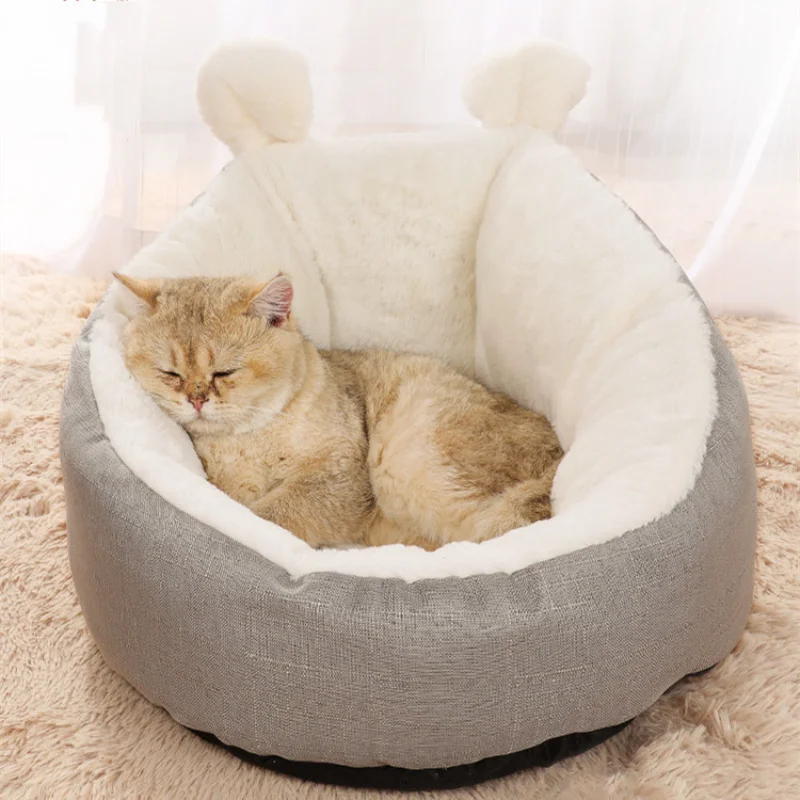 

Cat's Nest Enclosed Space Cabin Cat's House Cat's Villa Four Seasons Dog's Nest Teddy Pet Products Pet Accessories Bed