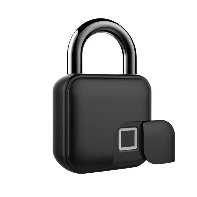 Фото B-M APP Пульт дистанционного управления Bluetooth Замок с отпечатками пальцев для безопасности багажа Биометрический перезаряжаемый электронный противоугонный замок №2