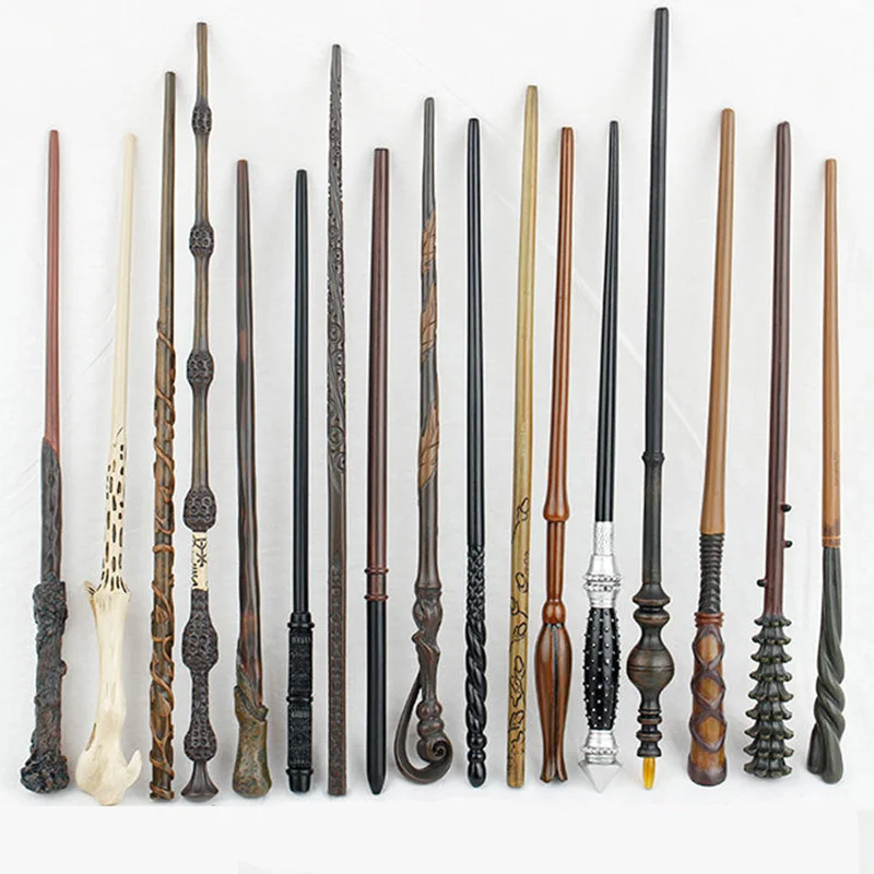

Cosplay Wand Metal Core Ron Malfoy Magic Wands Without Box Pack Hp Prop