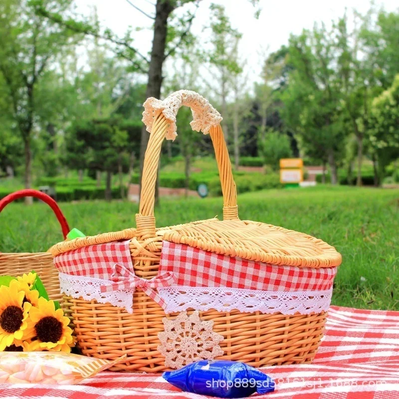 

Плетеные корзины для пикника