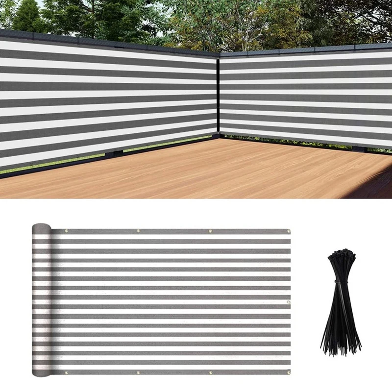 

Balcony Privacy Screen Cover, Shield Screens Net Fence Windscreen For Porch Deck, Outdoor,Backyard 0.9X5m