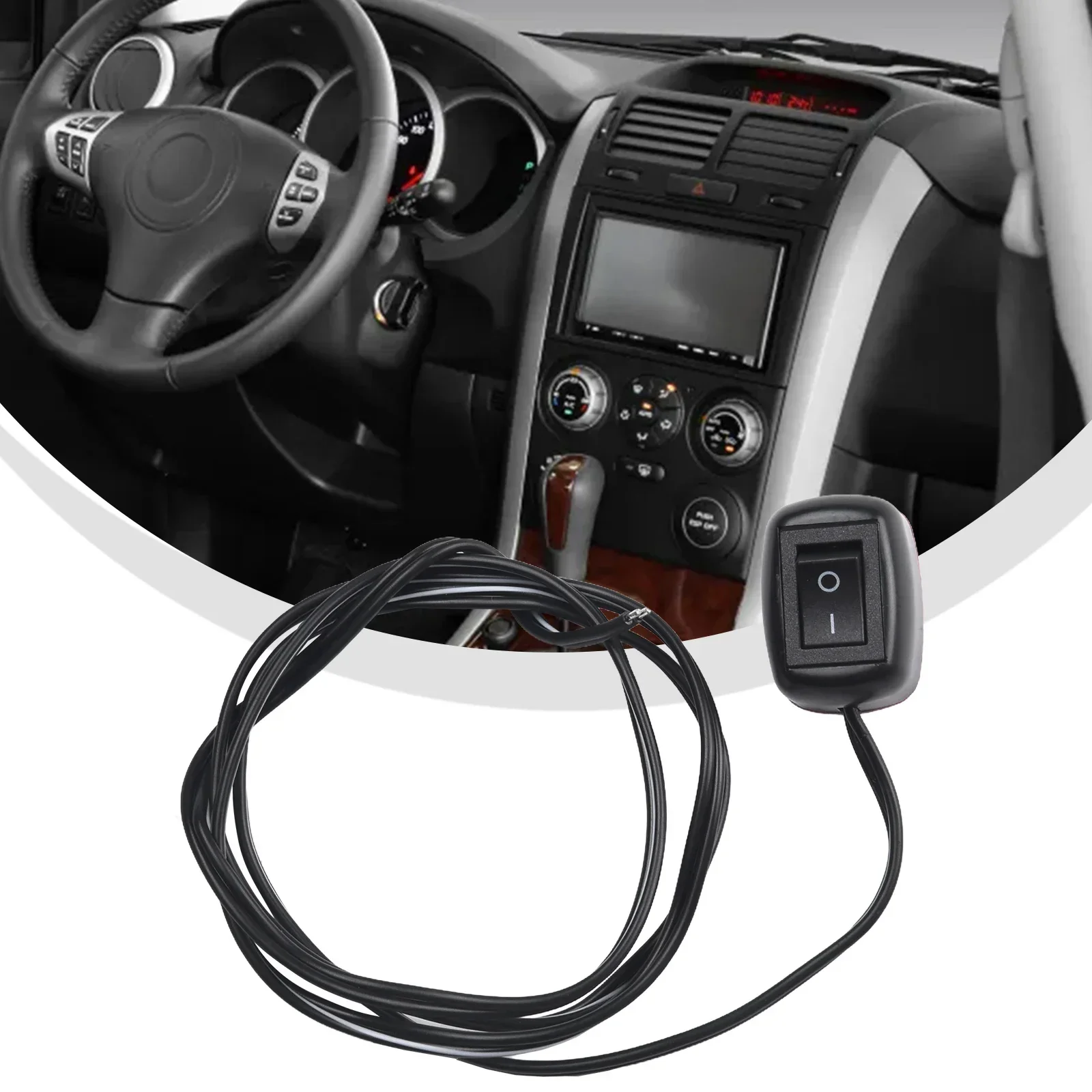 Новейший универсальный автомобильный переключатель 60 см/100 см постоянного тока 12