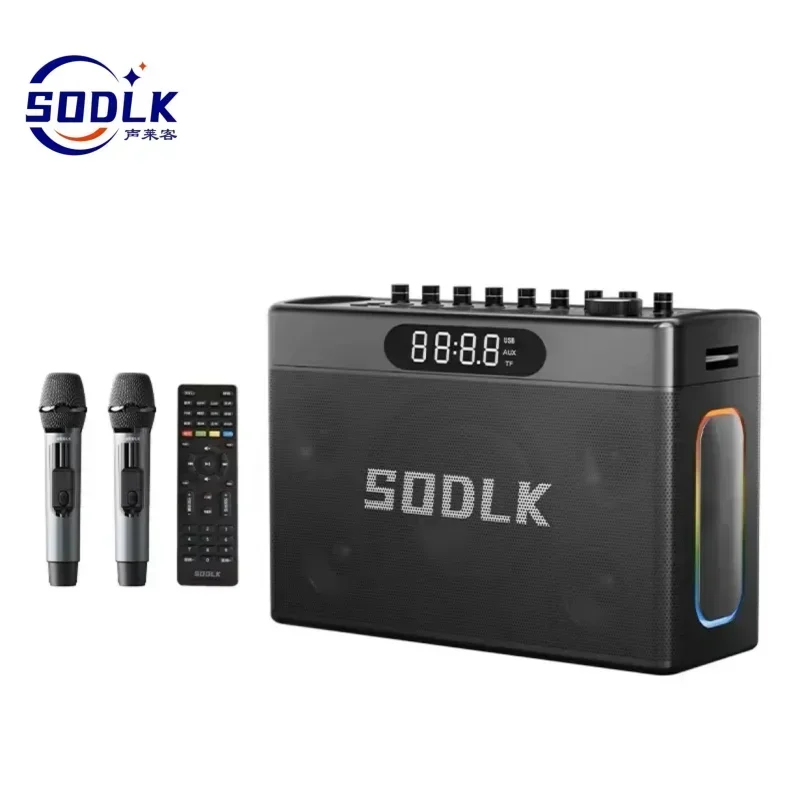 Беспроводной Bluetooth-динамик SODLK S1127 Plus 300W с дистанционным управлением дисплеем