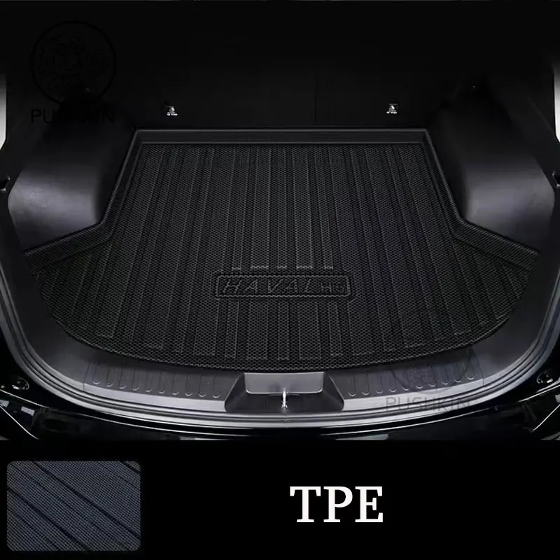 Коврик для багажника автомобиля GWM Haval H6 3th 2022 2023 2024 водонепроницаемый напольный