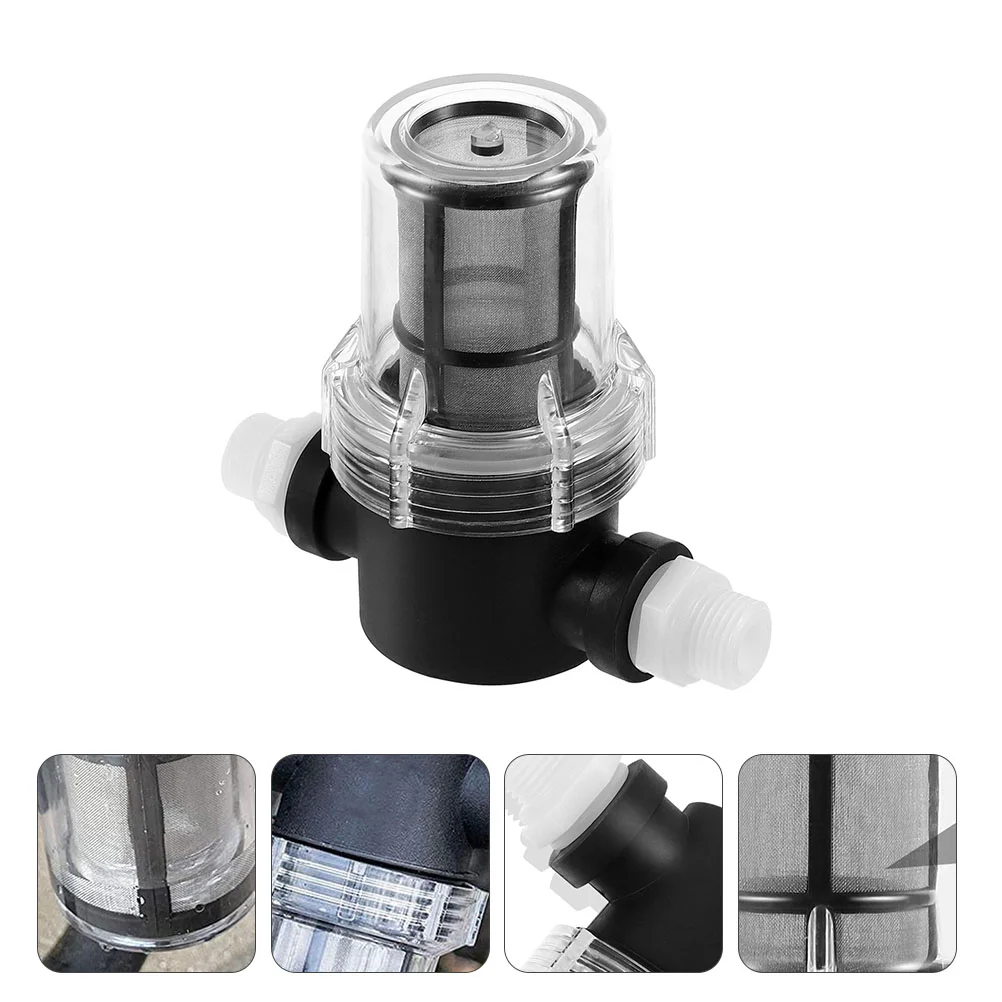 

Water Filter Pipe Strainer 4 Inch Hose Attachment Meshlinepump Purifier Garden Inline Outdoor Barb Irrigation Parts Filtration