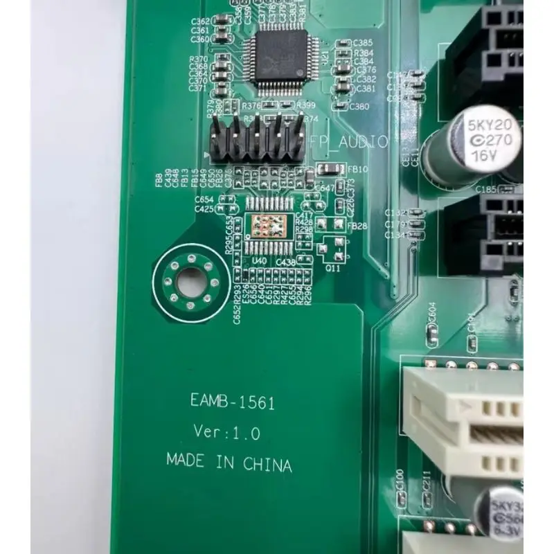Подержанная материнская плата промышленного управления EAMB-1561 Версия: 1 0
