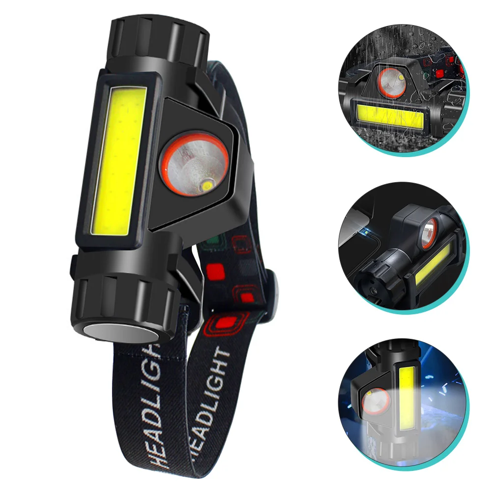 

Multifunction Headlamp Work Rechargeable Torch LED Working Abs Multi-functional Headlight