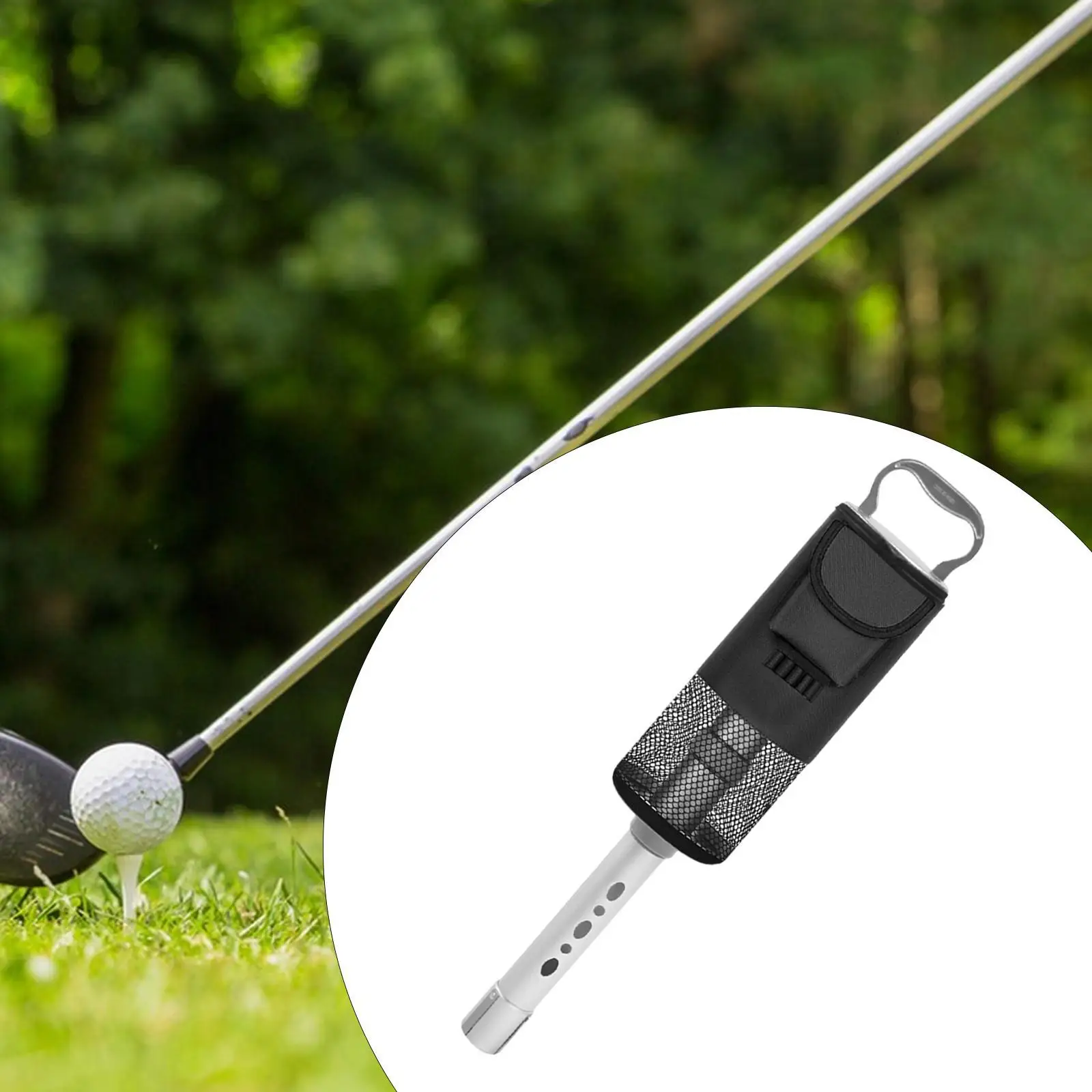 Golf Ball Retriever Pick up Tool Golfing Accessories Shag Bags Picker for Practice Outdoor