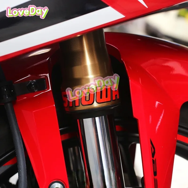 2 шт., декоративные демпфирующие наклейки для тормозов мотоцикла