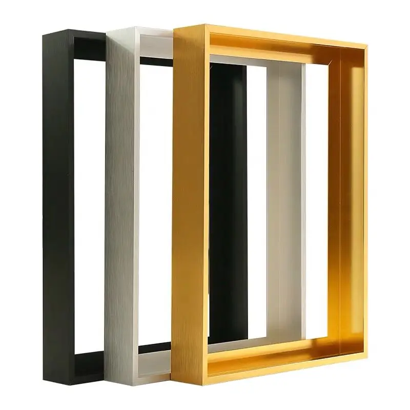 Металлическая рамка для фотографий классический алюминиевый постер Настенный