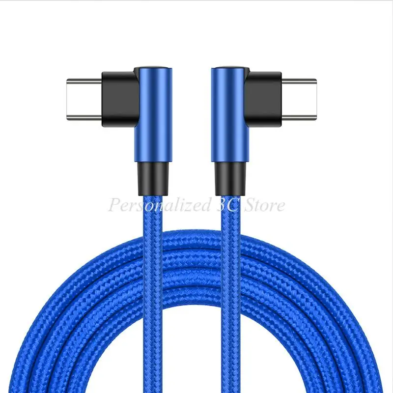 

Кабель USB Type-C с двумя локонами для быстрой зарядки, 60 Вт