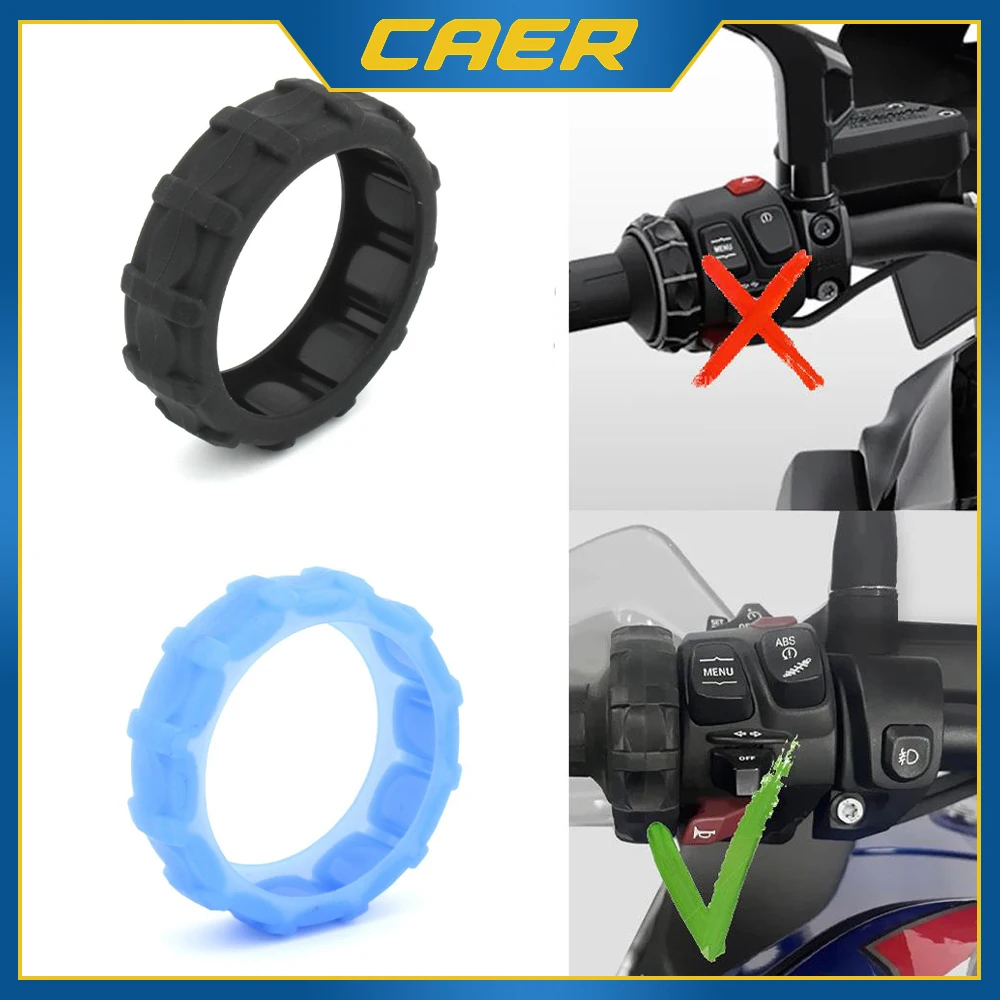 BMW R1300GS R1250GS F900GS R1200GS LC ADV F850GS F900R R1250RS Резиновая Защита Руля Мотоцикла Крышка