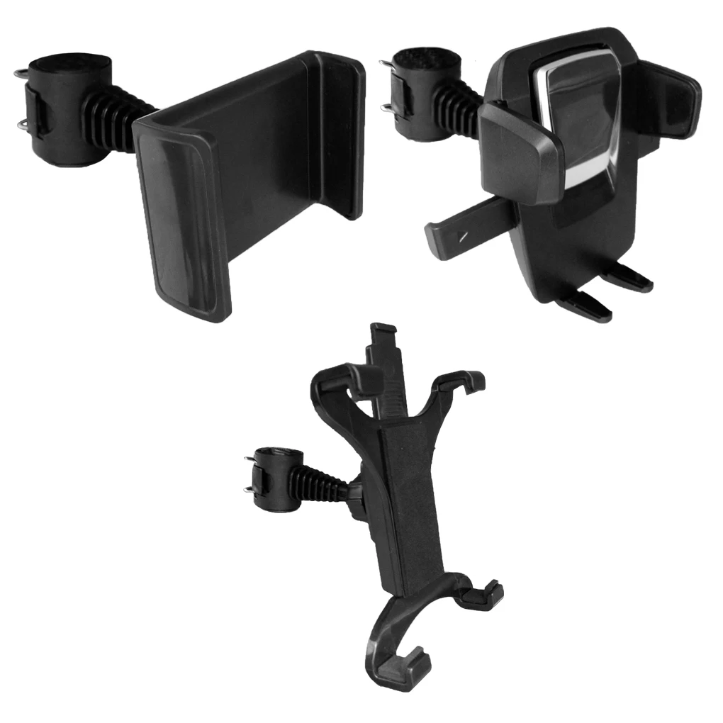 

Rotation Car Headrest Mount Ajustable Vehicle Cellphone Bracket Removable Car Backseat Phone Holder Single Pull Type