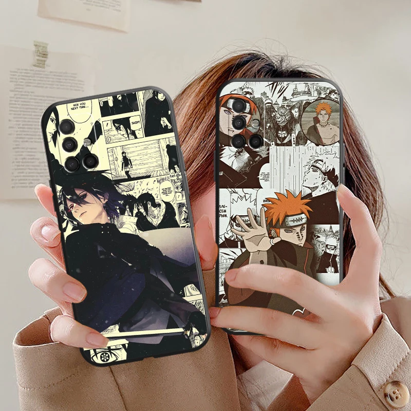 

Japan Anime NARUTO Phone Cases For Samsung S8 Plus S9 Plus For S8 S9 ShockProof Protective Back Cover TPU Soft Original Funda