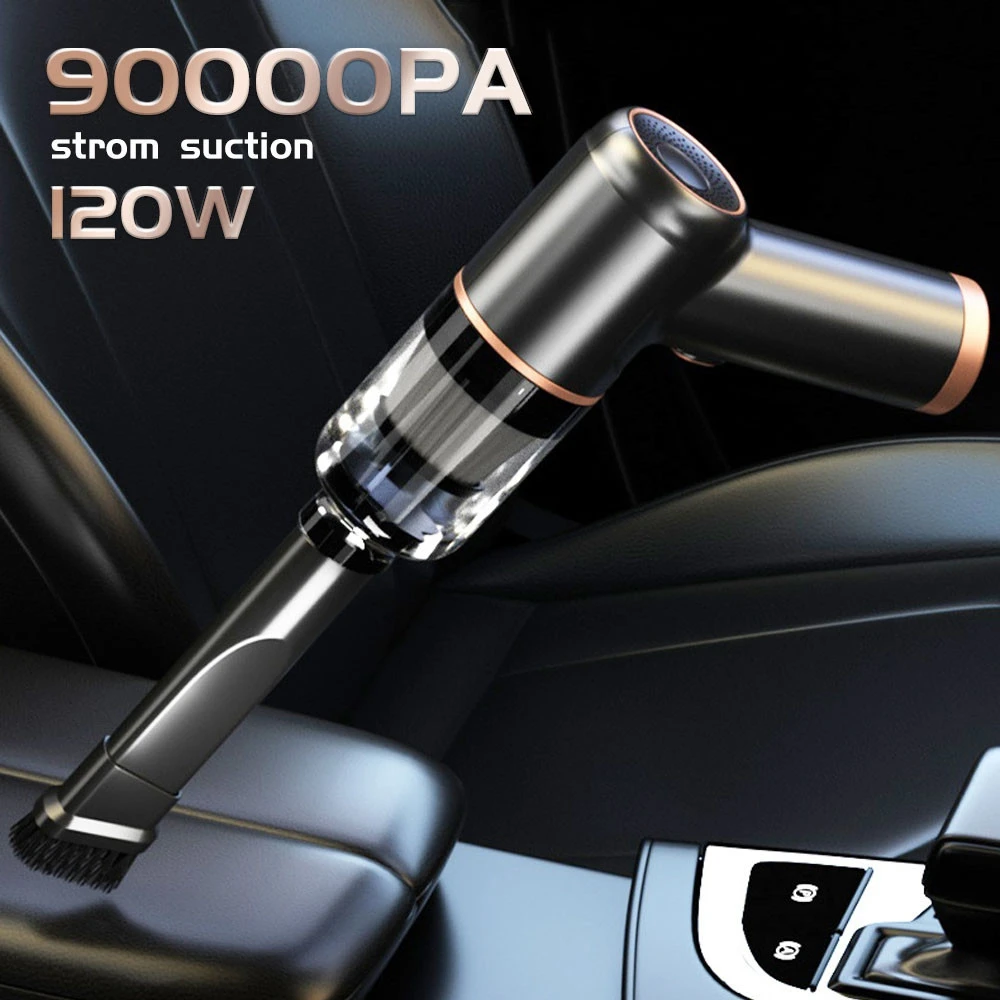 

Портативный беспроводной автомобильный пылесос, 90000 Па